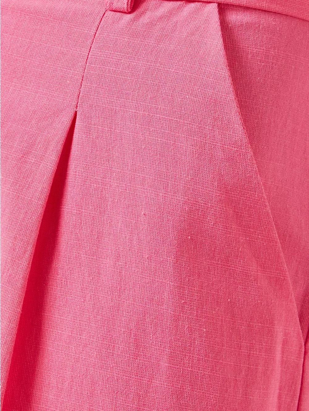 MINKPINK Linen Kalani Belted Pants (matching crop listed) - Picture 3 of 6
